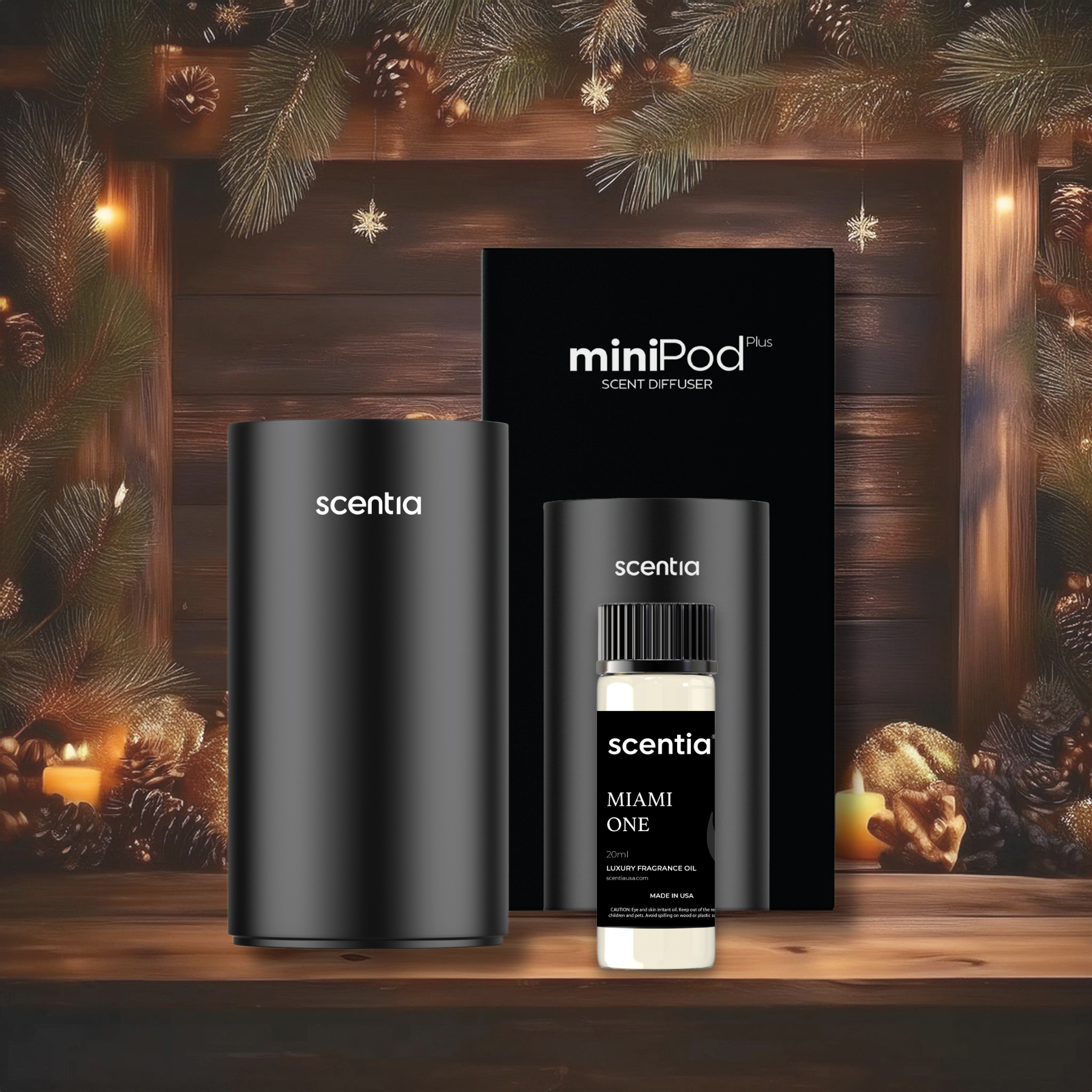 Holiday Special: Scentia MiniPod Scent Diffuser with Signature Fragrance