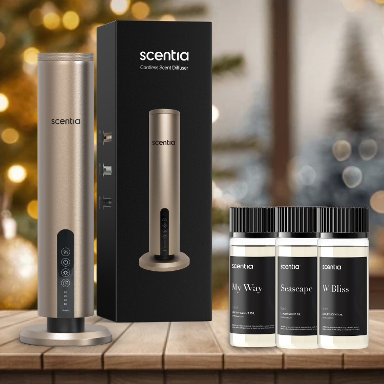 HolidayBundle : Scentia Max Hotel Diffuser & Hotel Inspired Discovery Kit