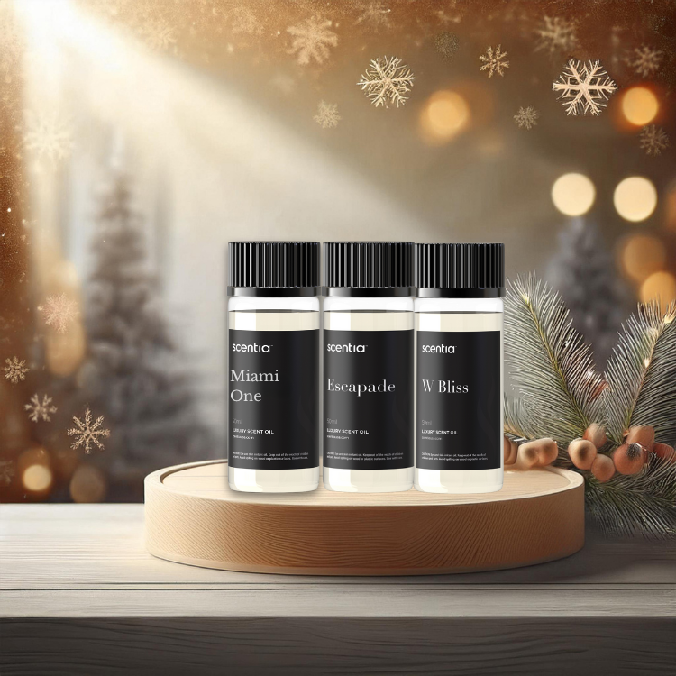 HolidayBundle : Scentia Max Wireless Diffuser &  Luxury Resort Collection Discovery Kit