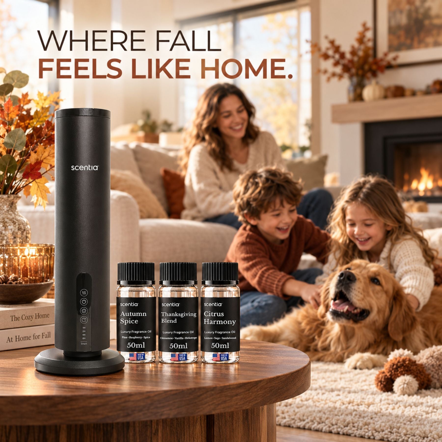 Fall Signature: Scentia Max + Fall Discovery Kit (3×50ml)