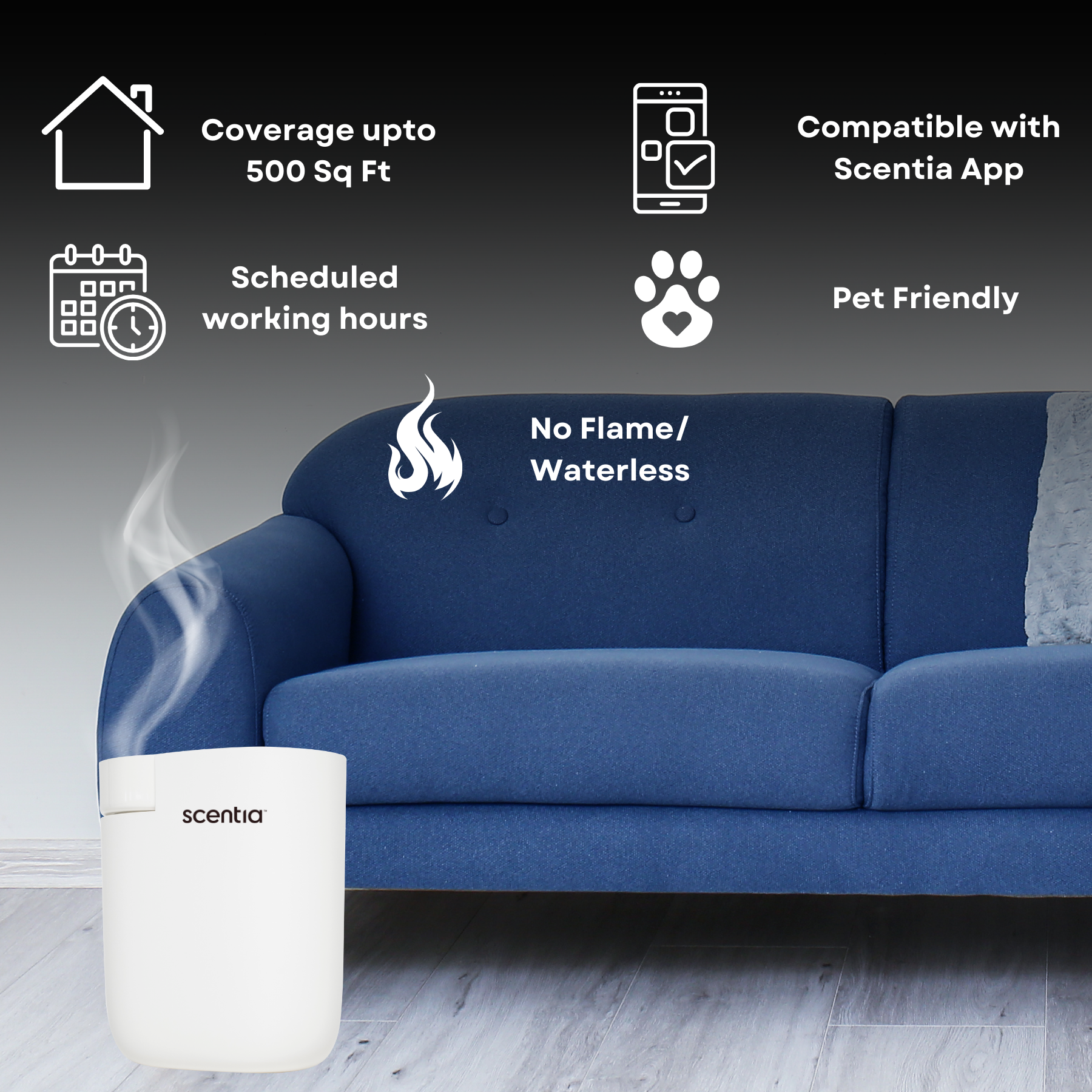 scentia pod white waterless diffuser father's day special