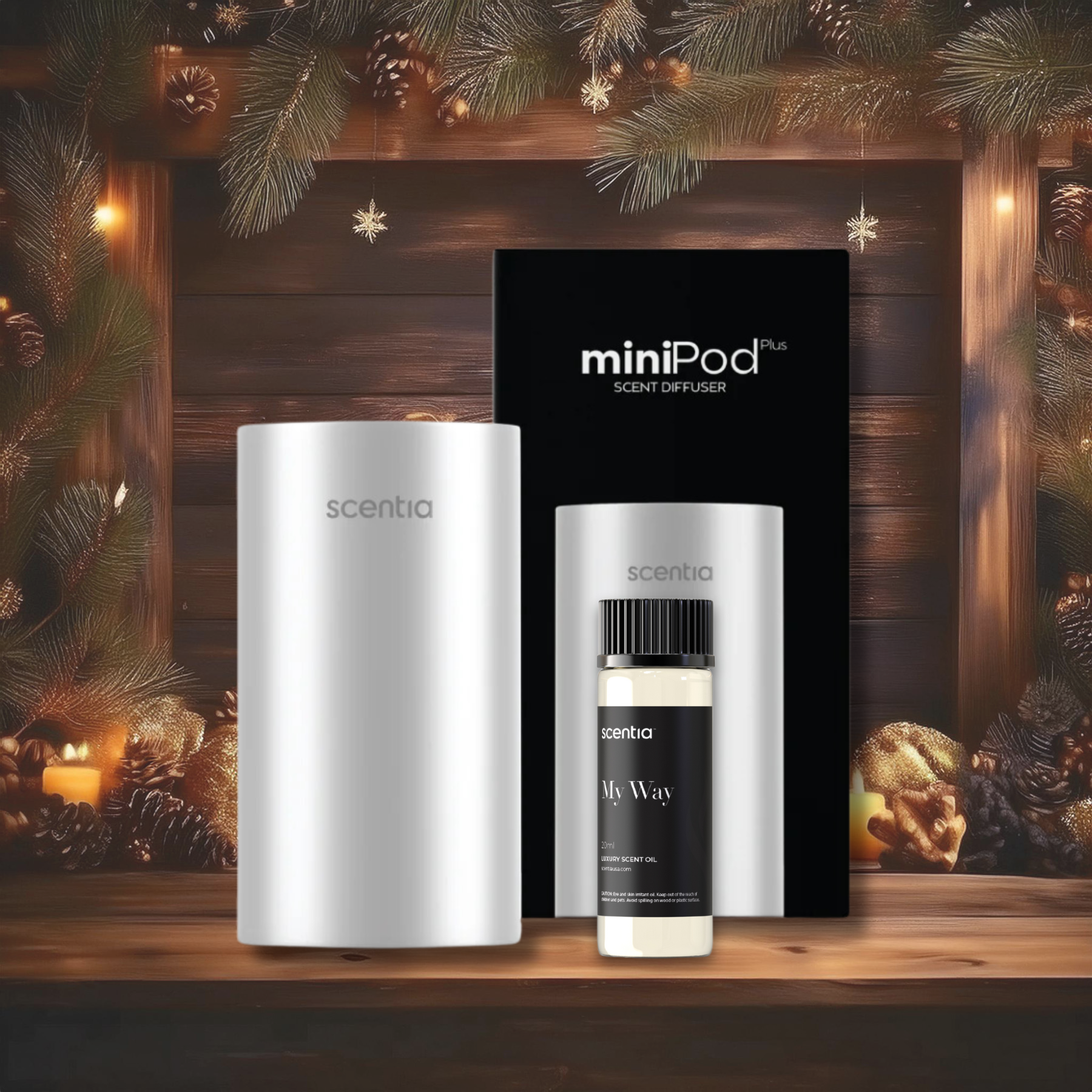 Holiday Special: Scentia MiniPod Scent Diffuser with Hotel Favorite Fragrance