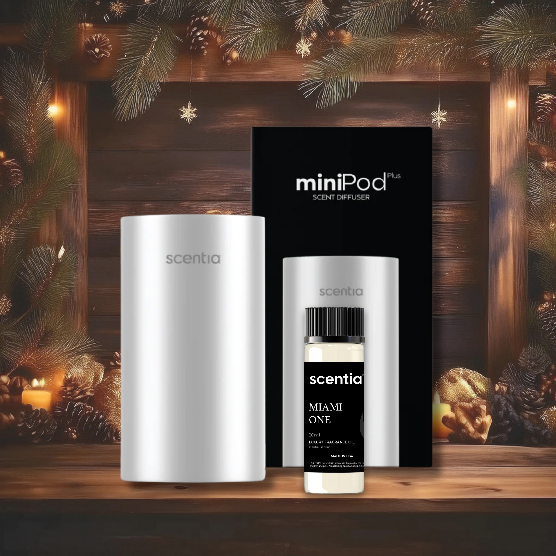 Holiday Special: Scentia MiniPod Scent Diffuser with Signature Fragrance