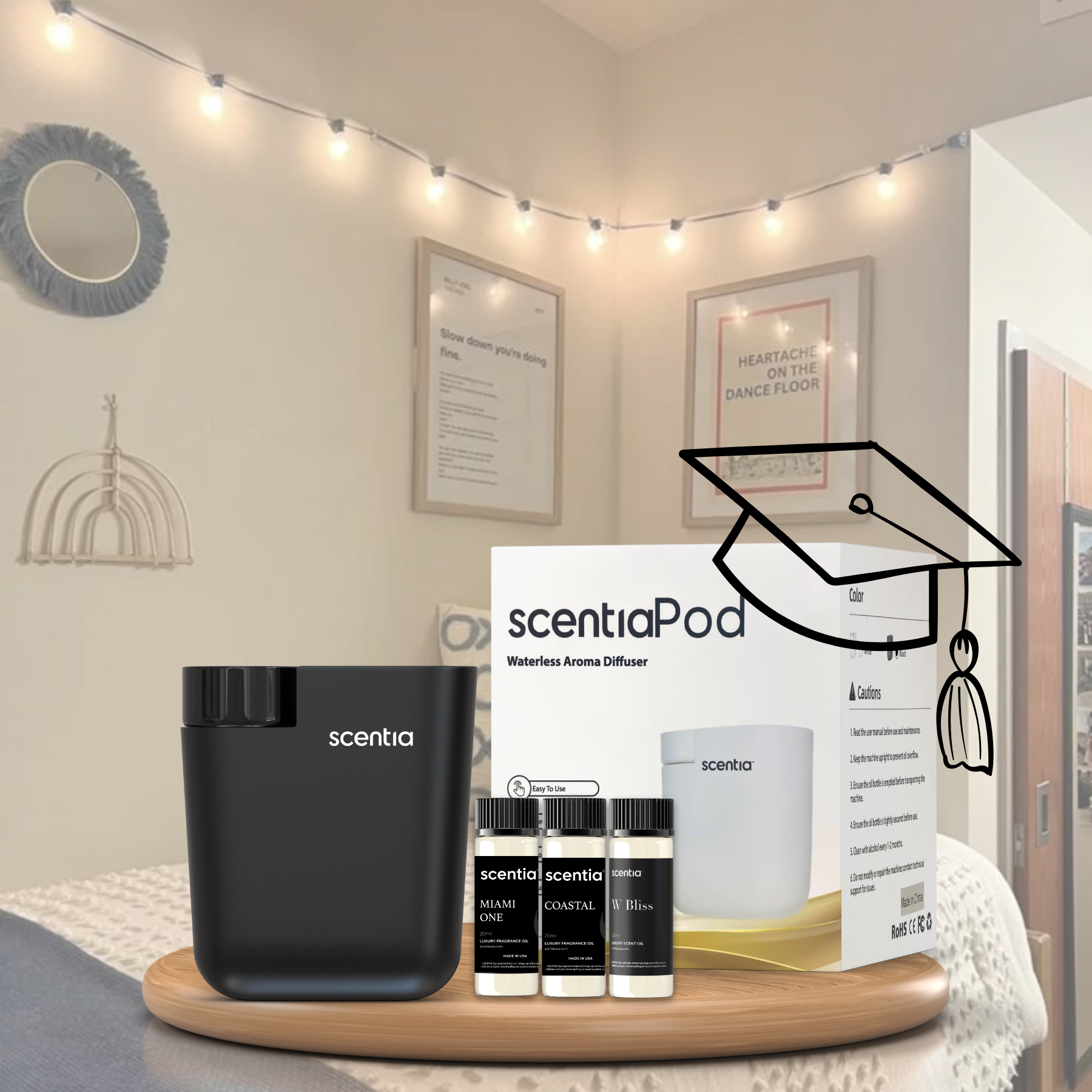 Graduation Gift Special: Scentia Pod & Signature Oil Set