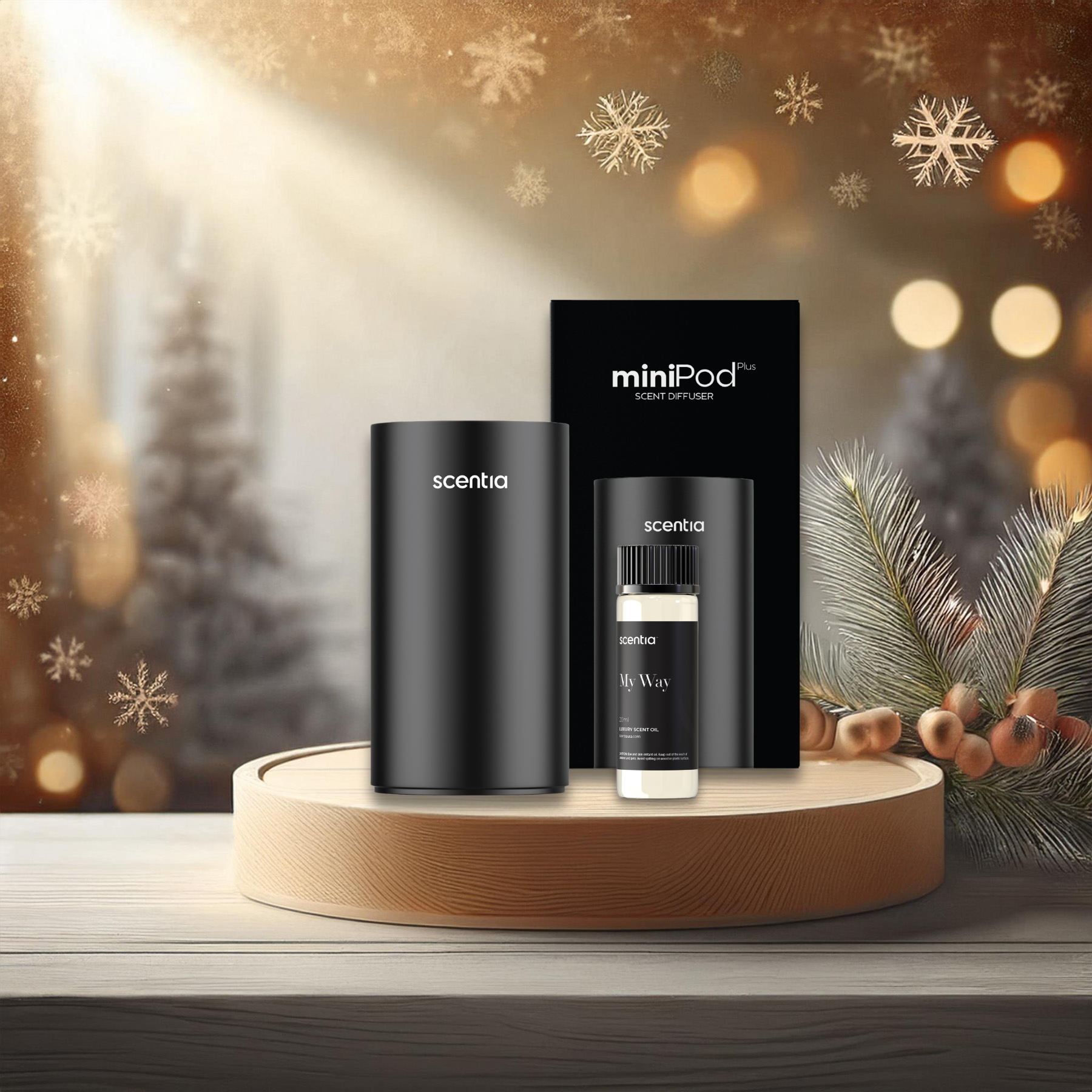 Holiday Special: Scentia MiniPod Scent Diffuser with Hotel Favorite Fragrance