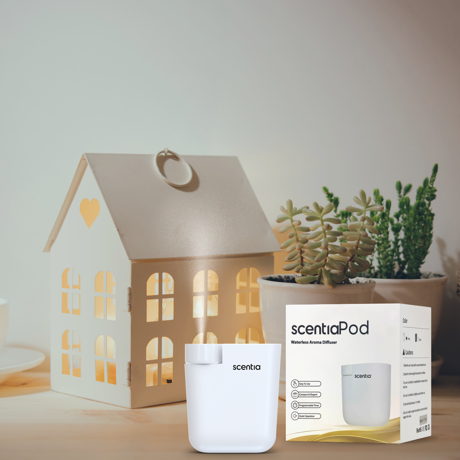 Scentia Pod – Plug-In Home Scent Diffuser