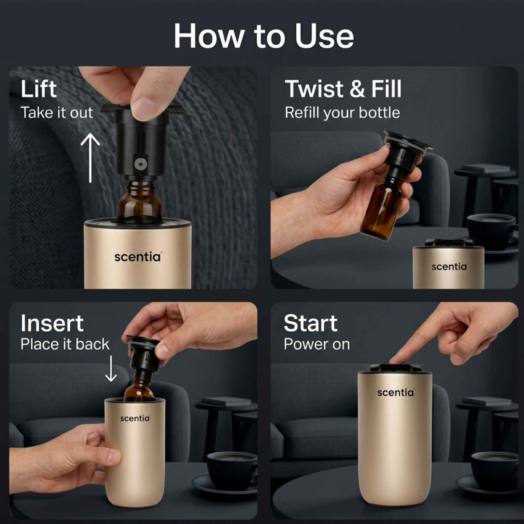 MiniPod V 2 Scent Diffuser Starter Kit