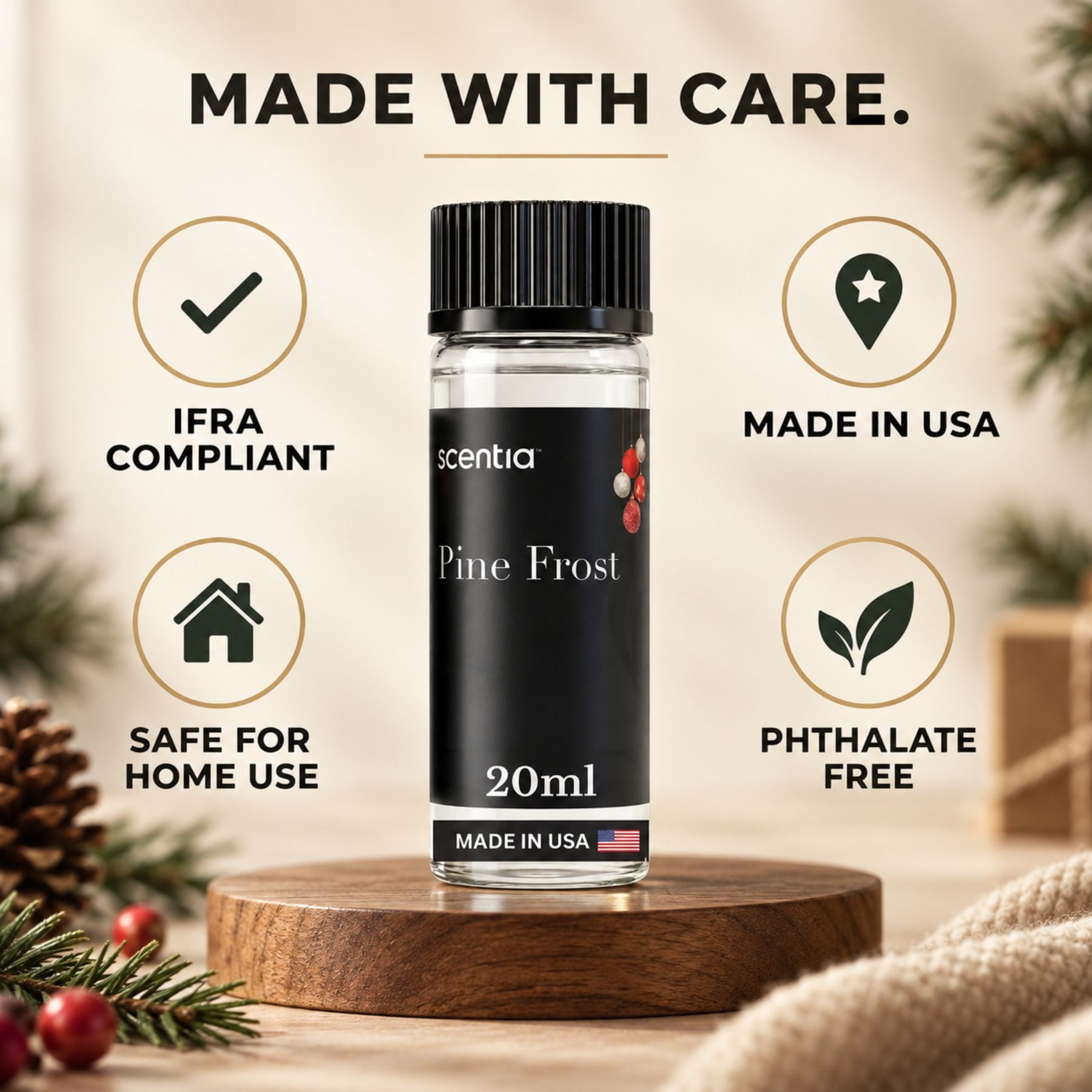 Six Scents of the Season: 3 Fall Favorites + 3 Holiday Scents (6×20ml)