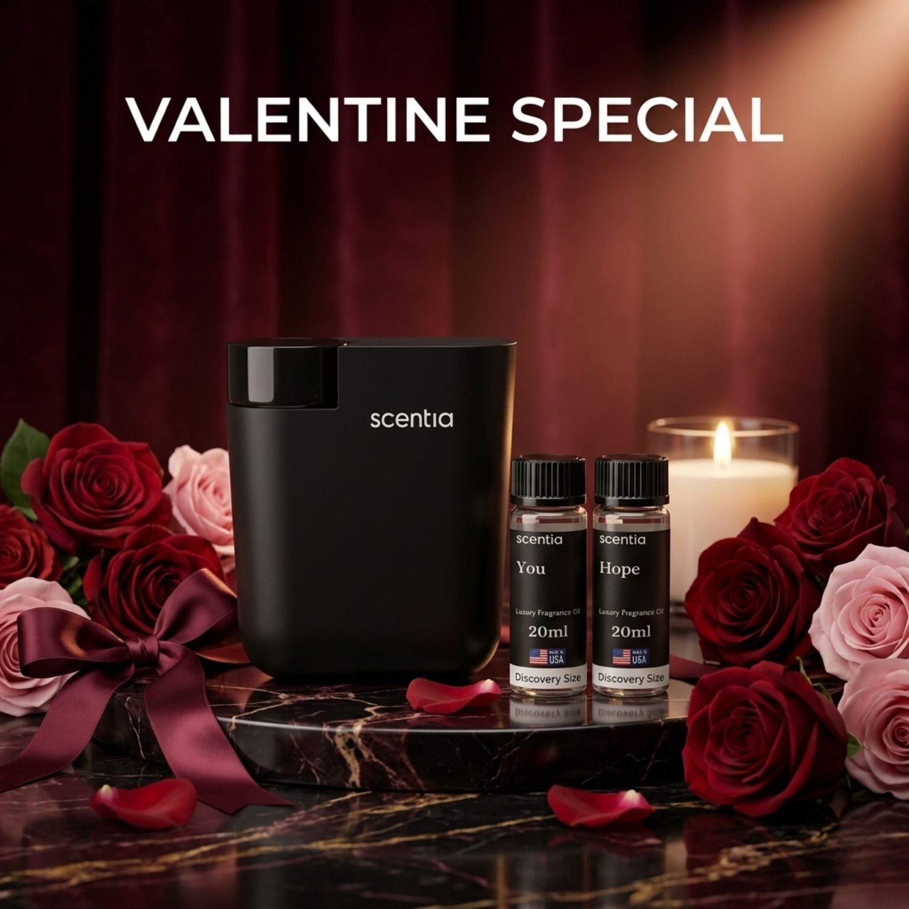 Valentine Special : Scentia Pod with Two Oil Set