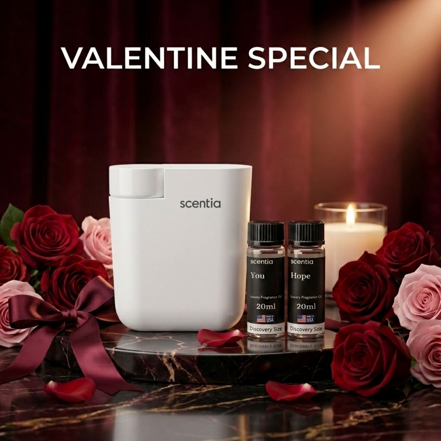 Valentine Special : Scentia Pod with Two Oil Set