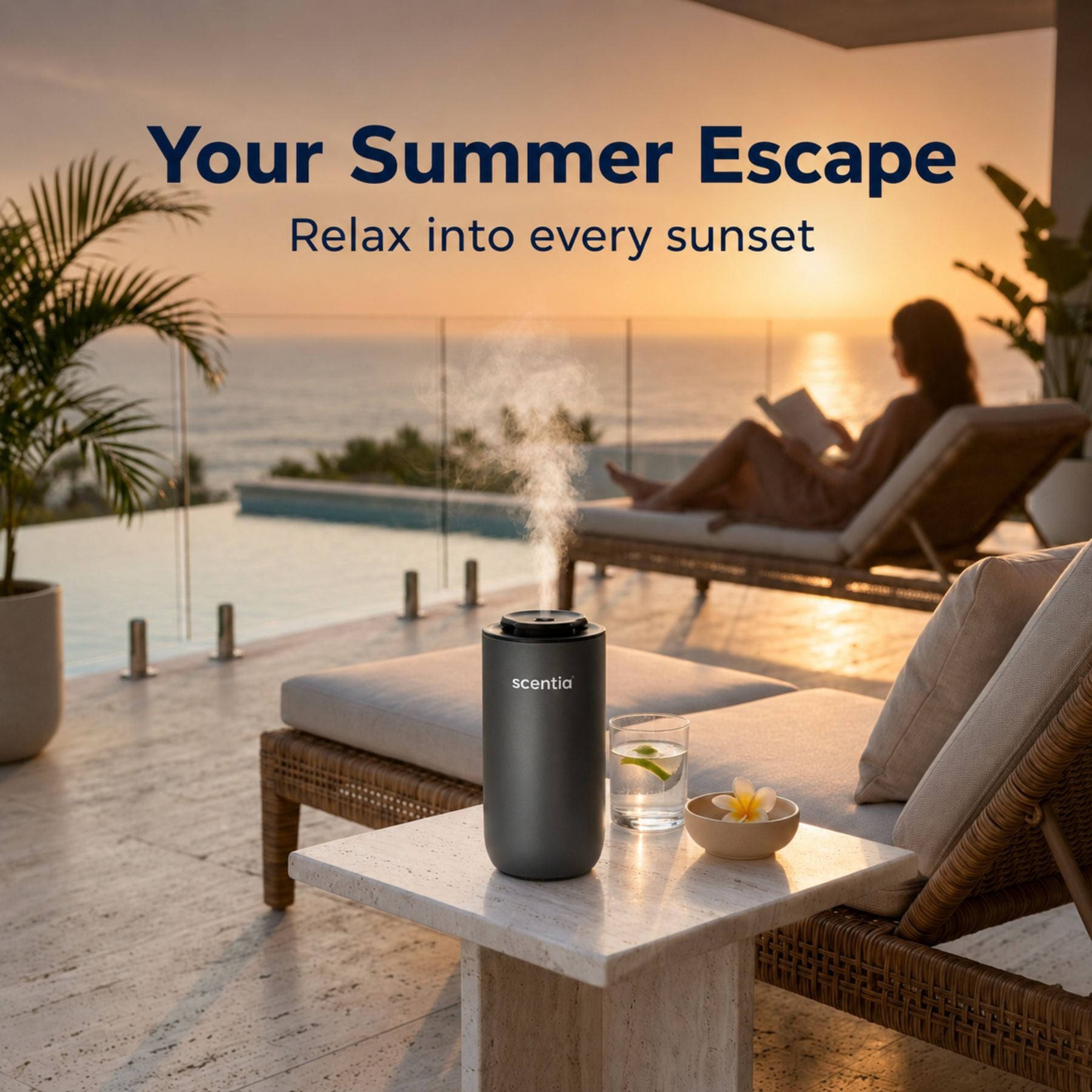 MiniPod Wireless Scent Diffuser – Pack of 2 + Oils