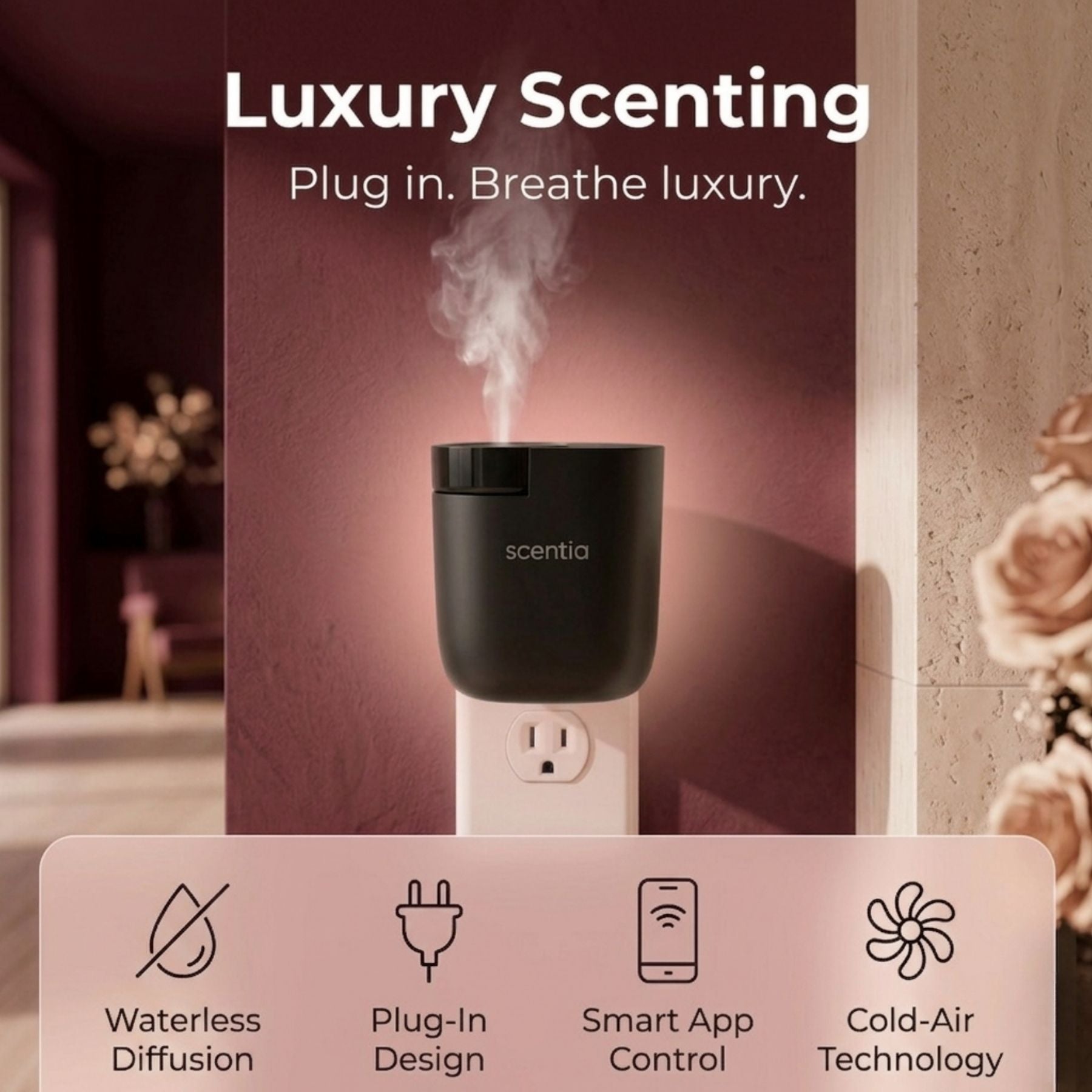 Valentine Special : Scentia Pod with Two Oil Set