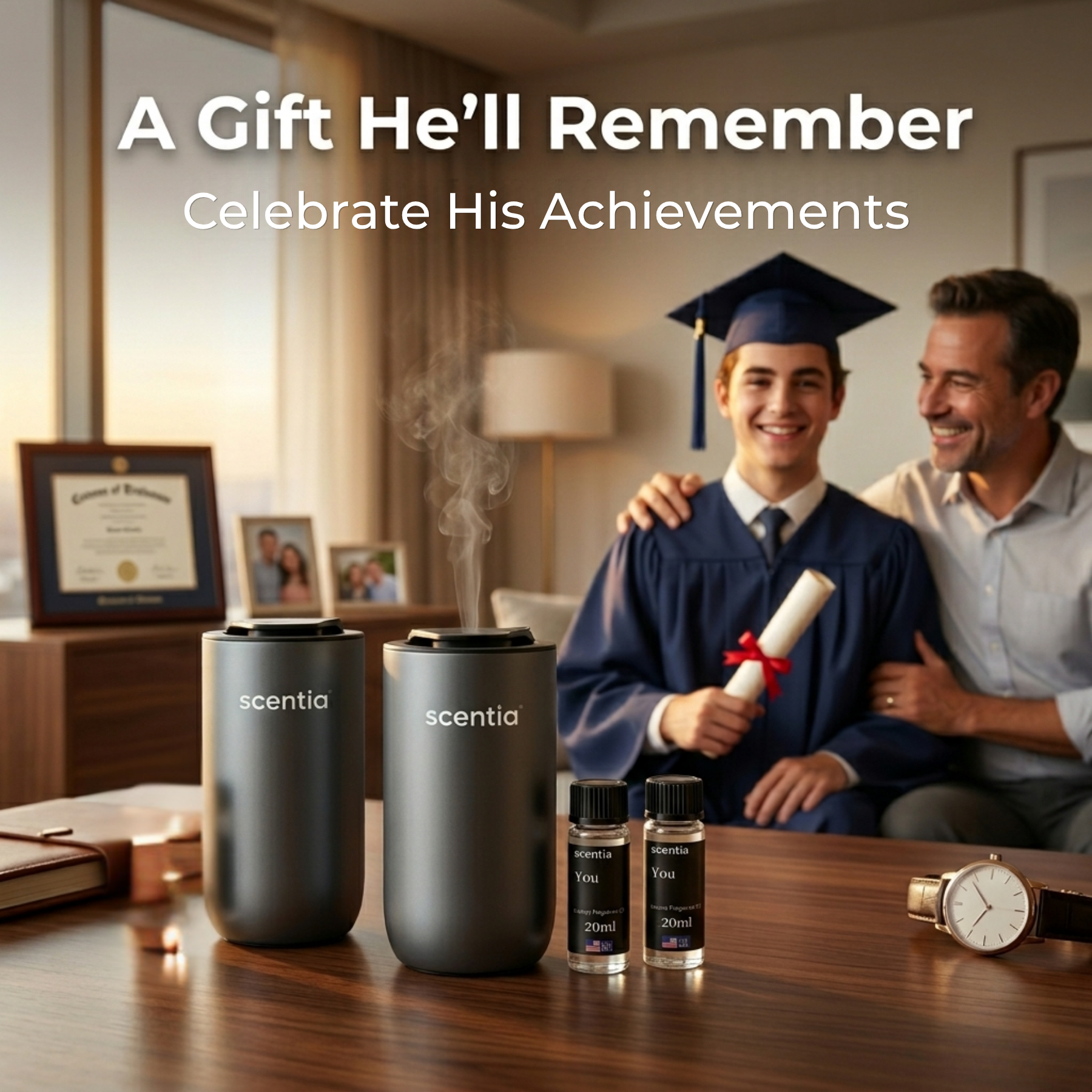 Graduation Gift Special: MiniPod Diffuser + Oil Set – BOGO