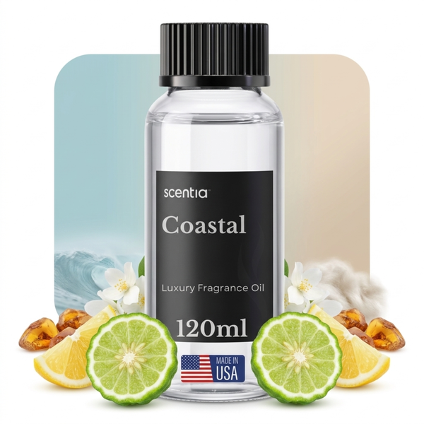 Coastal fragrance oil for luxury car diffuser