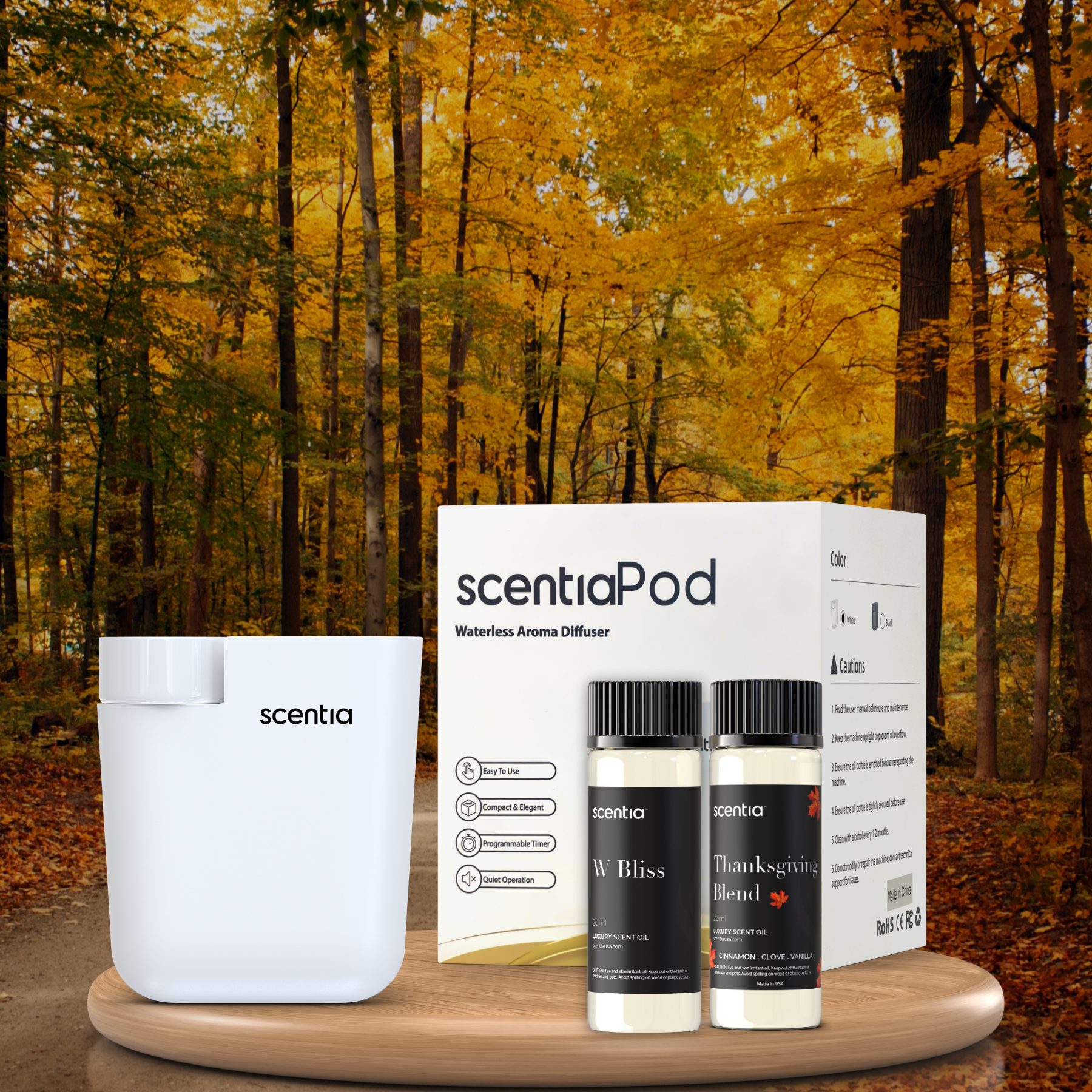 Fall Special : Scentia Pod with Two Oil Set