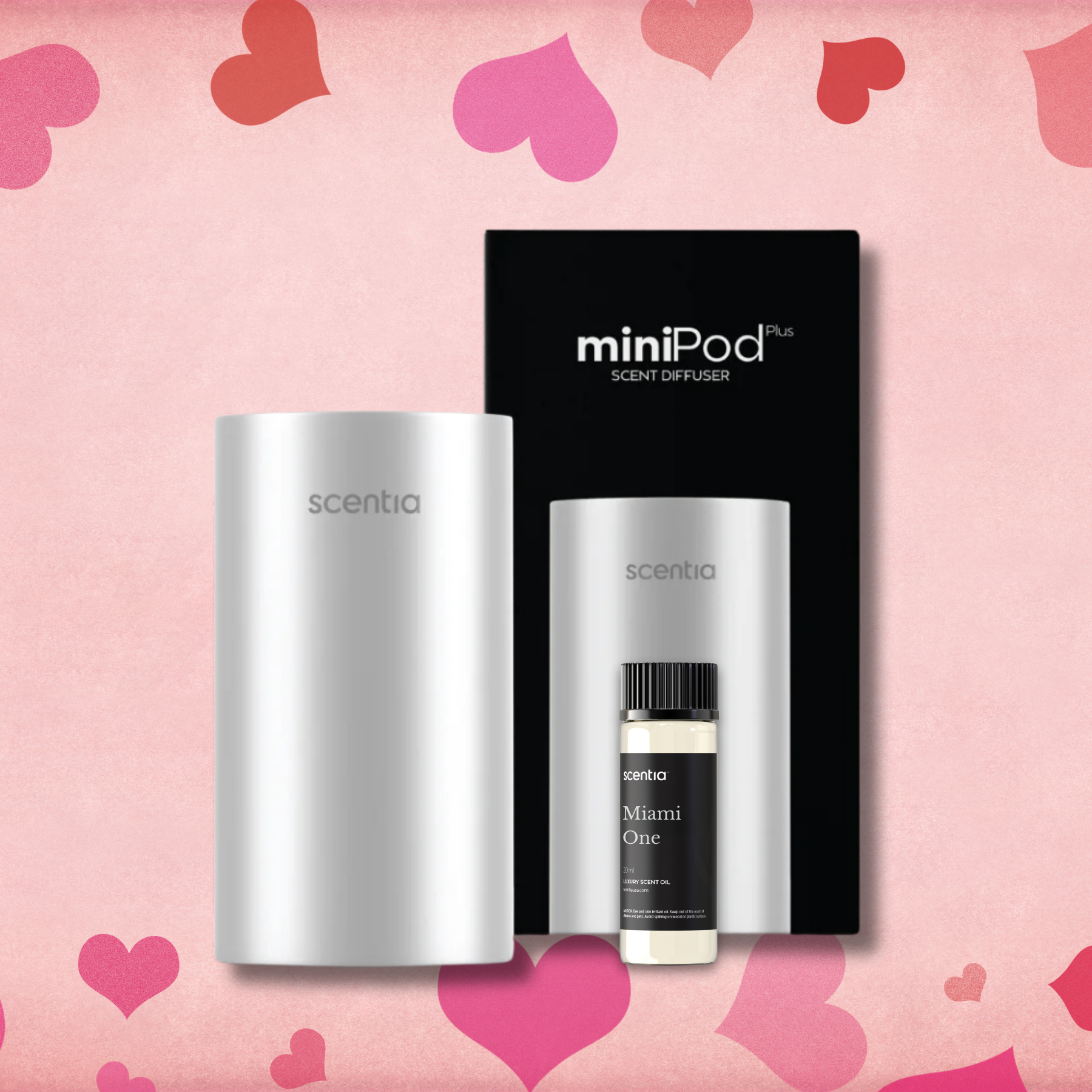 Valentine’s Day Special: MiniPod Scent Diffuser with Miami One Oil