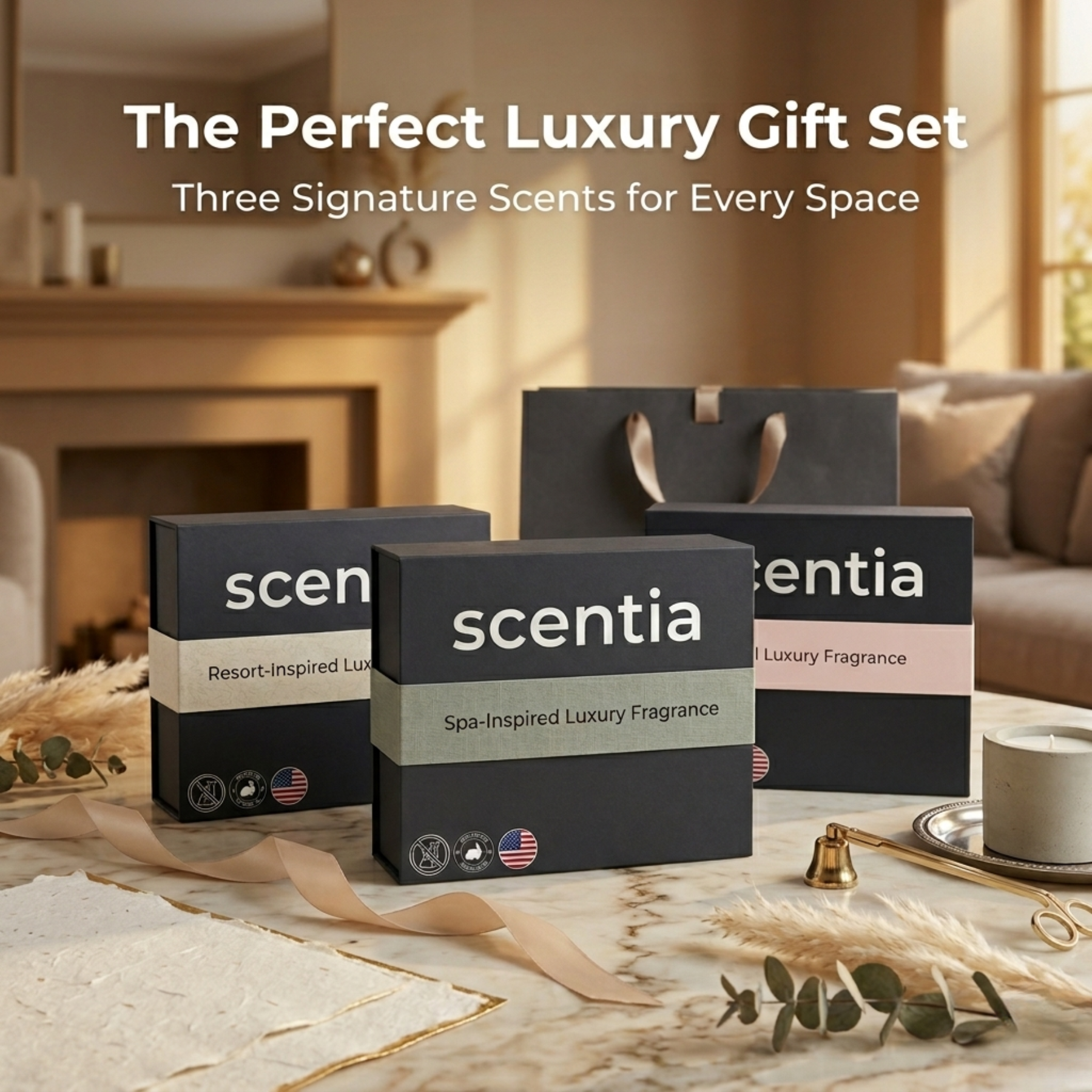 Diffuser Oil Set (3x50ml) – Luxury Home Fragrance Hotel, Spa