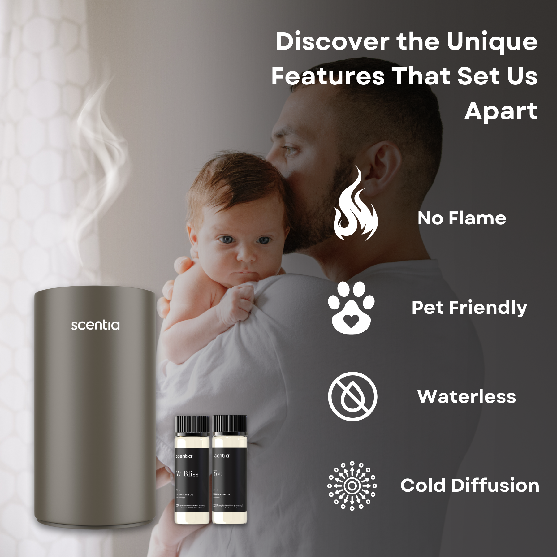 scentia father's day special minipod diffuser scent