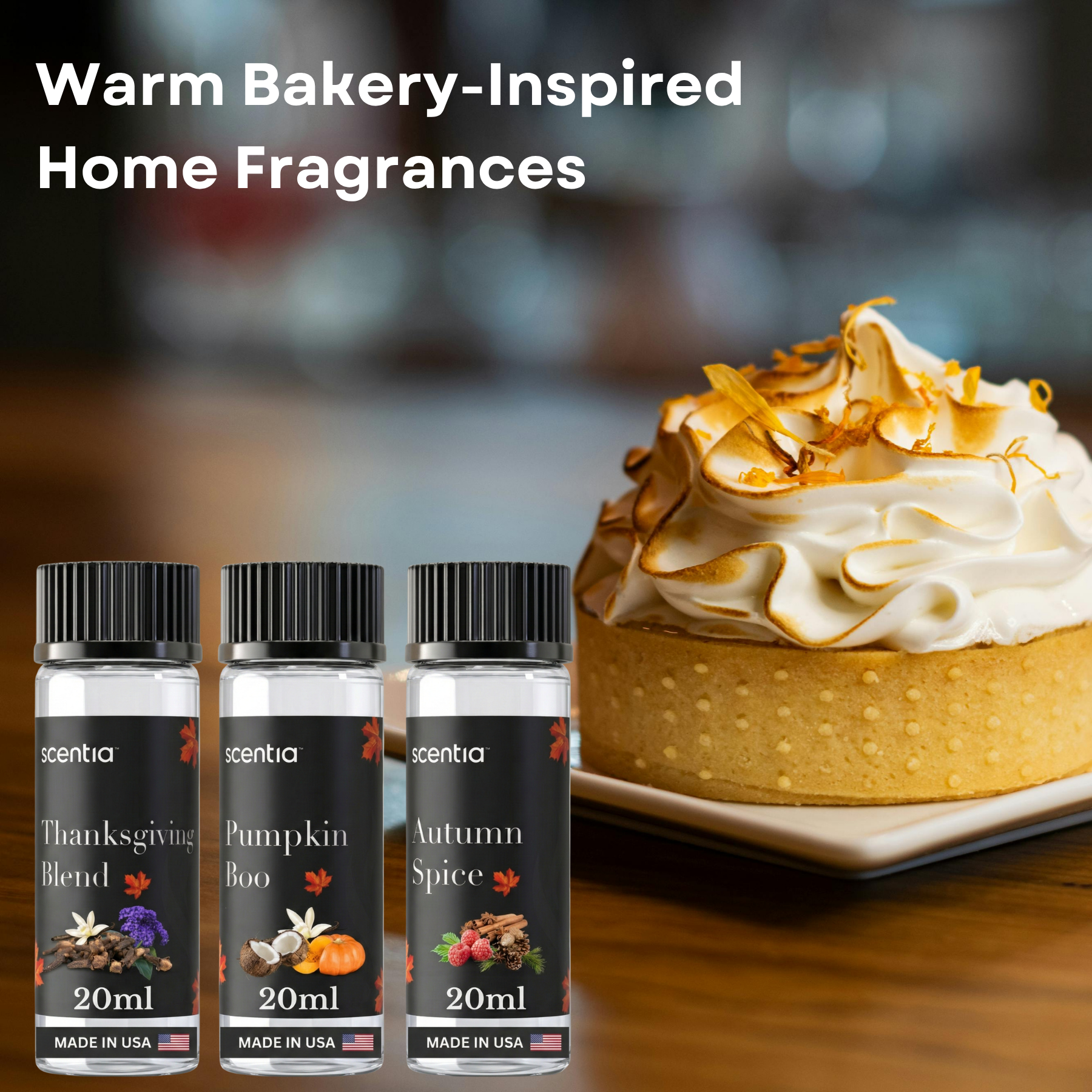 Fall Collection Scent Oil Sample Kit 3X20ml