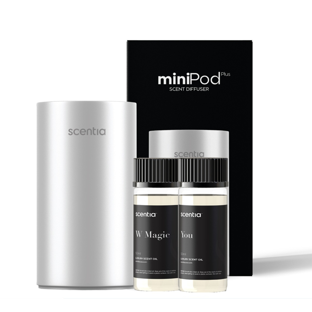 Graduation Gift Special :MiniPod with Two Oil Set Oils Included Diffusers Black For Him