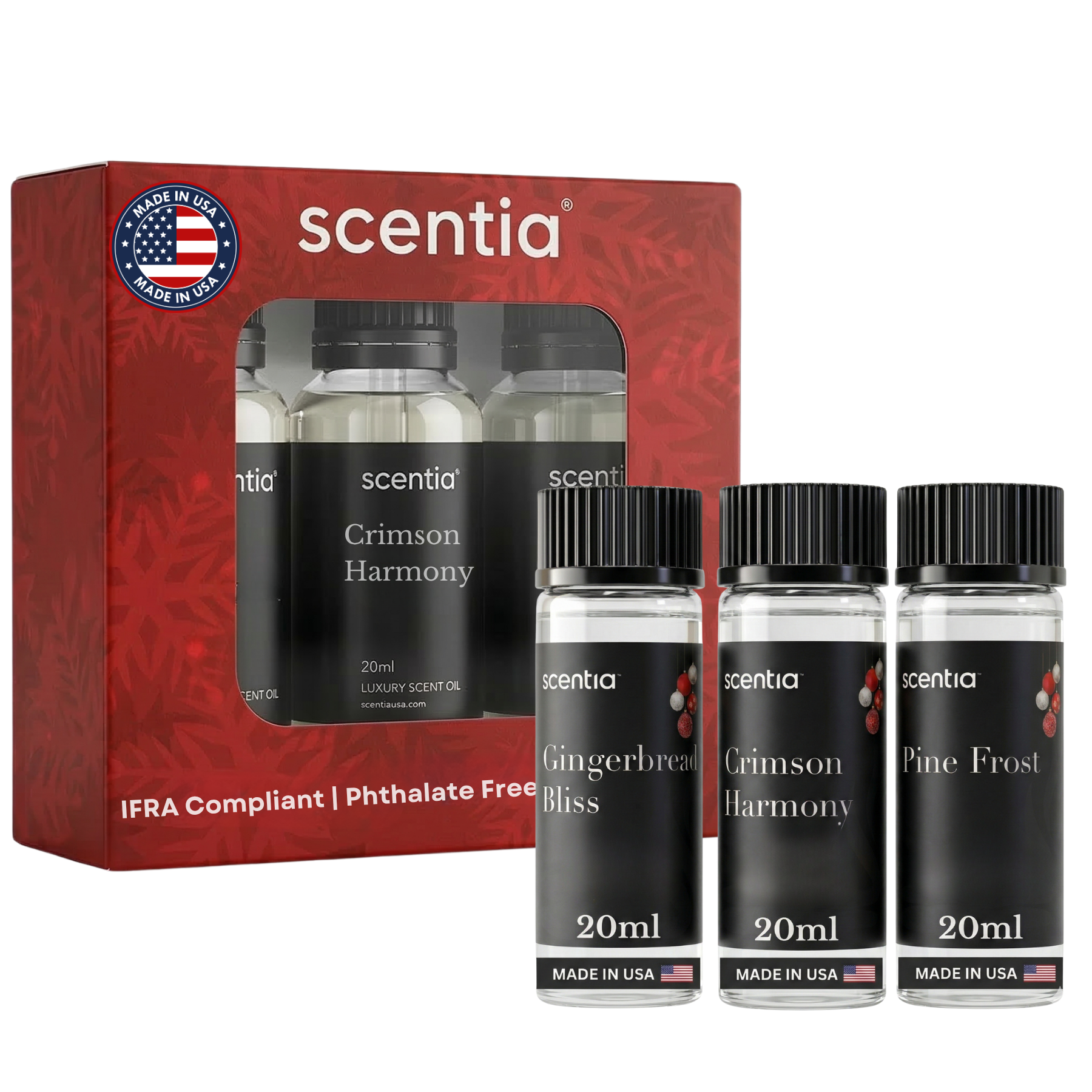 Holiday Collection Scent Oil Sample Set 3X20ml
