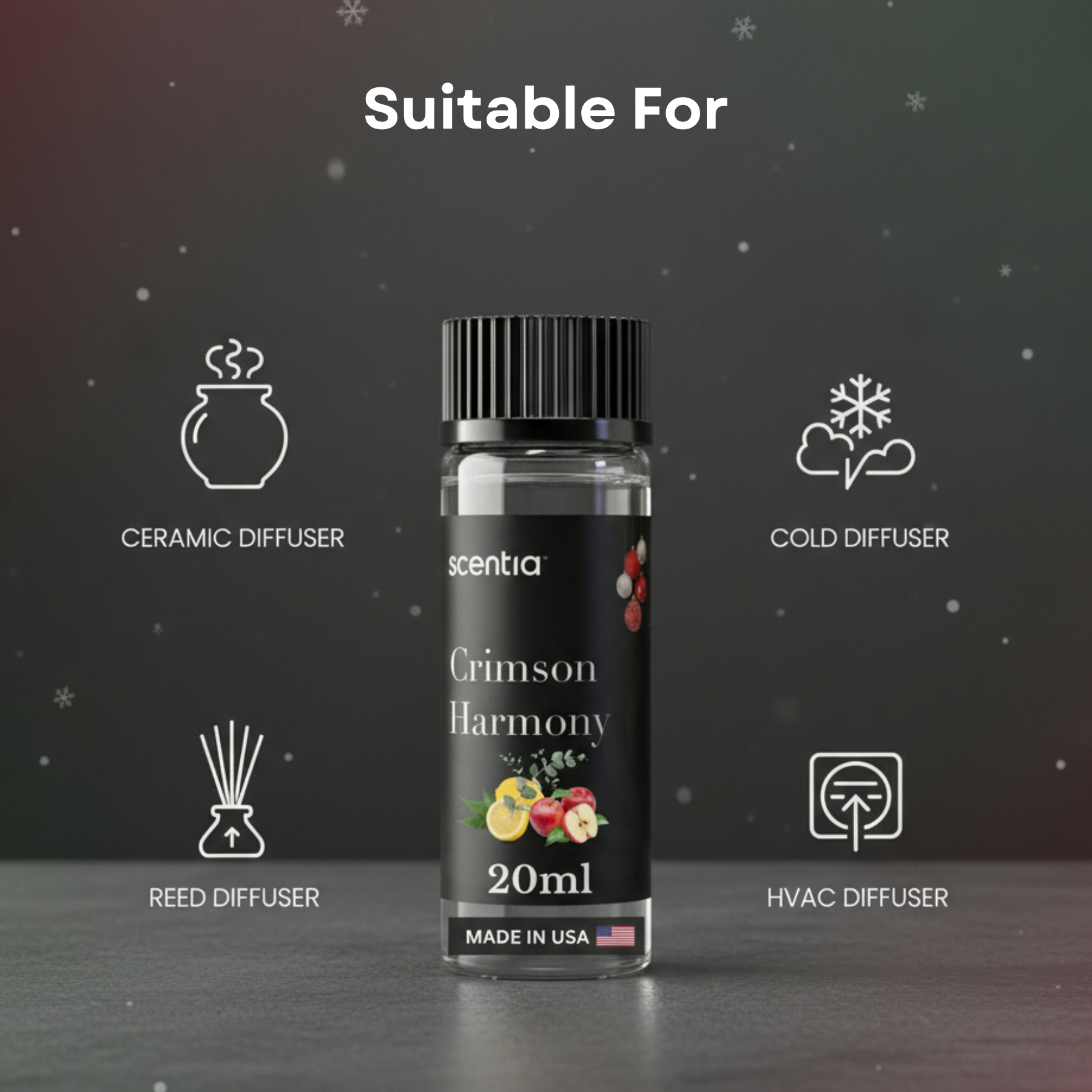 Holiday Collection Scent Oil Sample Set 3X20ml