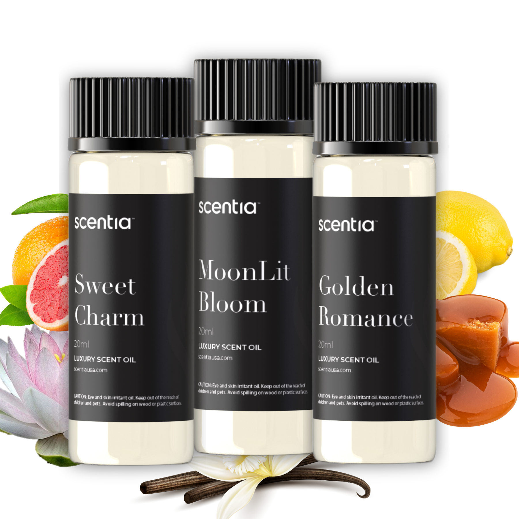 Love Collection Scent Oil Sample Kit 3X20ml