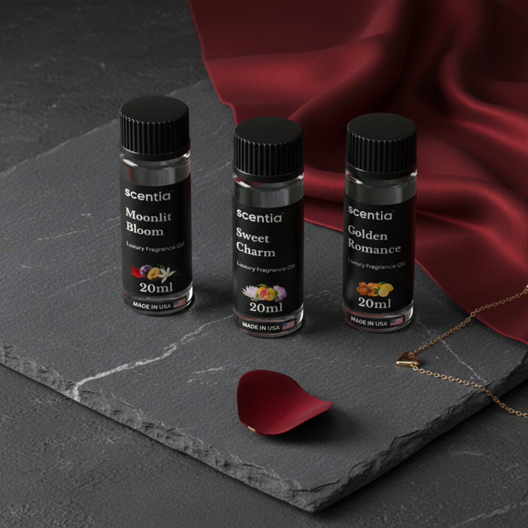 Love Collection Scent Oil Sample Kit 3X20ml