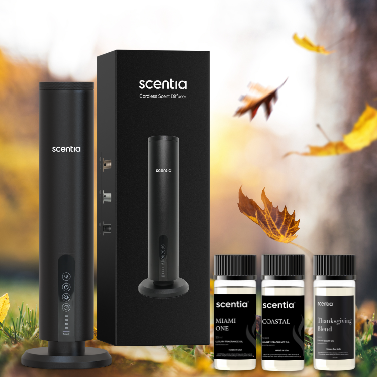 Holiday Bundle: Scentia Max Diffuser with Resort Favorites & Fall Fragrance