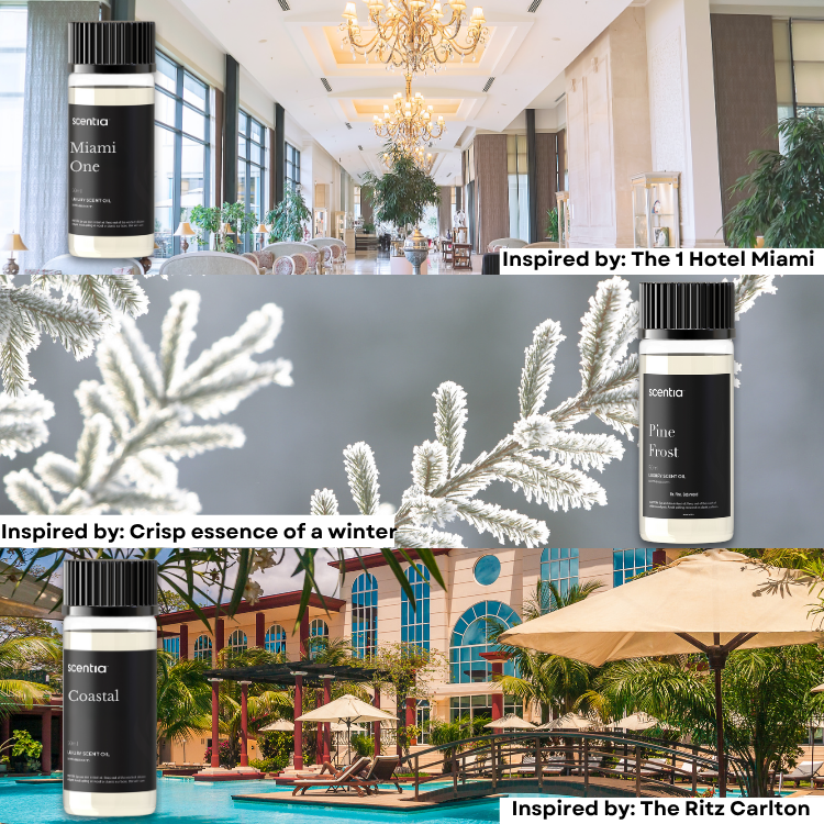 Holiday Bundle: Scentia Max Diffuser with Resort Favorites & Winter Fragrance