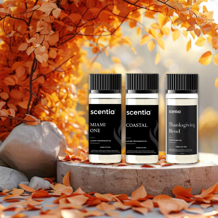 Holiday Bundle: Scentia Max Diffuser with Resort Favorites & Fall Fragrance
