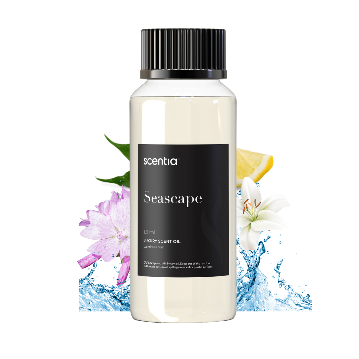 Scentiment Amalfi Coast Diffuser Oil - Inspired By W Hotels, Bergamot & Lemongrass Scent, 20mL Vegan Oil